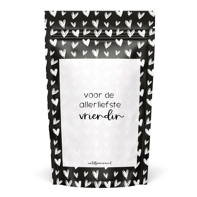 Sweeties | Snoepzak hartjes | Allerliefste vriendin