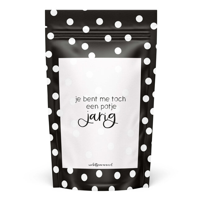 Sweeties | Snoepzak dots | Potje jarig