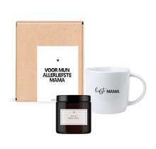 Giftbox voor mama | Mok & lichtje