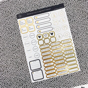 Stickervel voor bij je planner | A5 Stickervel voor bij je planner | A5
