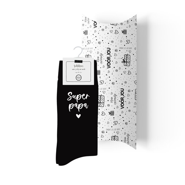Sokken | Superpapa | In geschenkverpakking