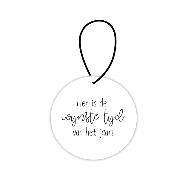 Mini roundie hanger | Het is de wijnste tijd van het jaar