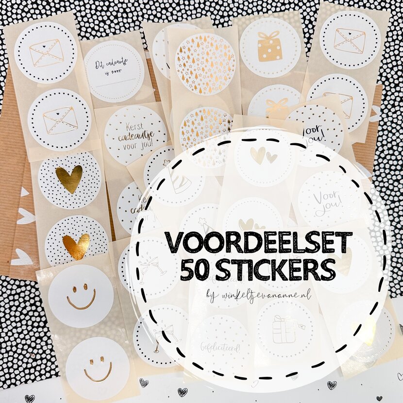 Voordeelset | 50 stickers