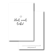 Minikaartje | Heel veel liefs Minikaartje | Heel veel liefs