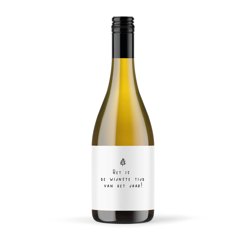 Label voor je wijnfles | Wijnste tijd van het jaar
