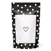 Sweeties | Snoepzak dots | Hartje