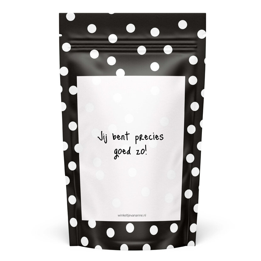 Sweeties | Snoepzak dots | Jij bent precies goed zo!