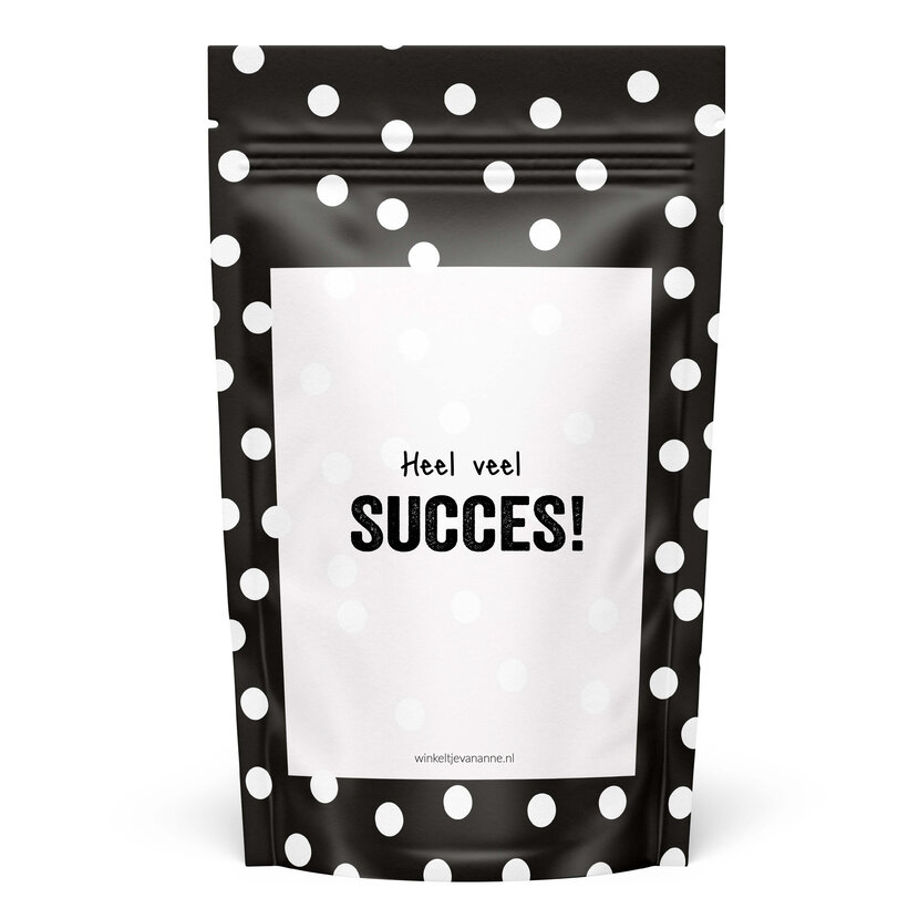 Sweeties | Snoepzak dots | Heel veel succes!