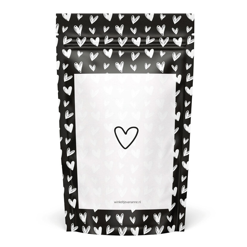 Sweeties | Snoepzak hartjes | Hartje