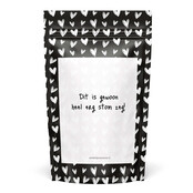 Sweeties | Snoepzak hartjes | Heel erg stom zeg! Sweeties | Snoepzak hartjes | Heel erg stom zeg!