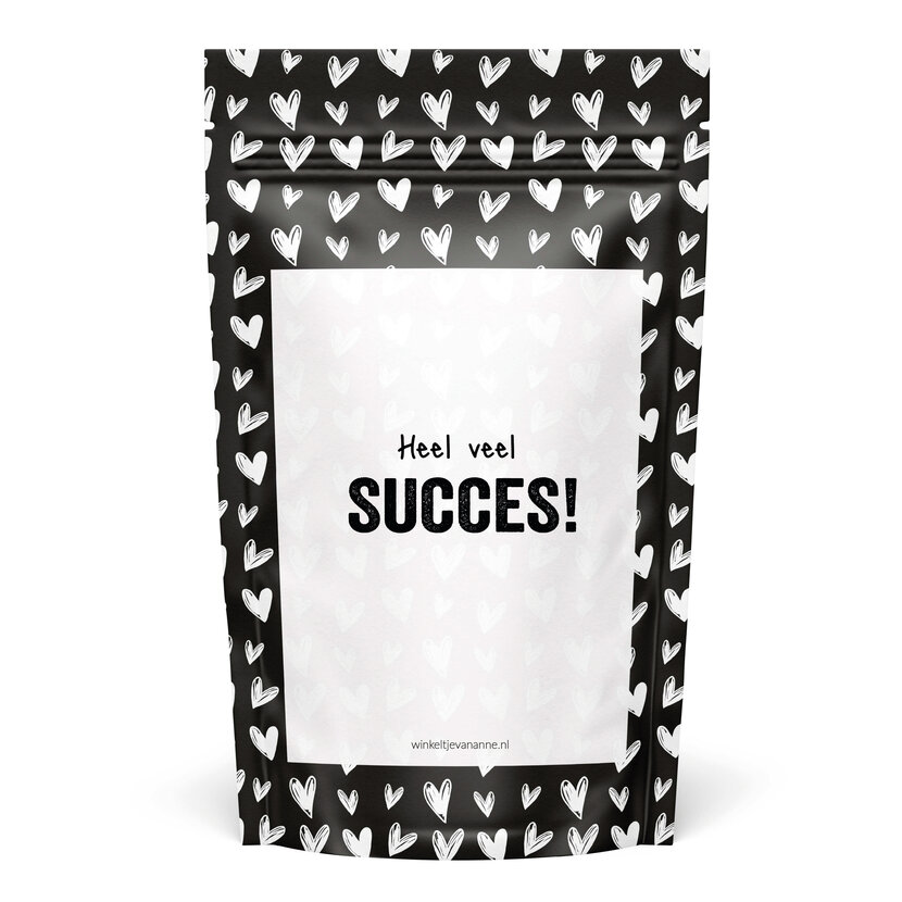 Sweeties | Snoepzak hartjes | Heel veel succes