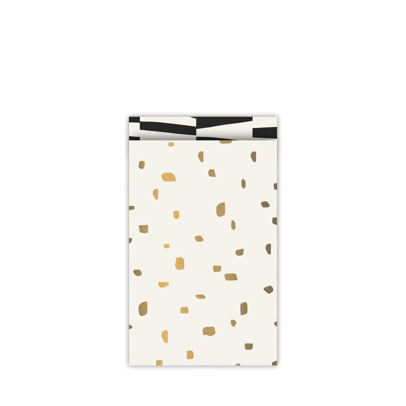 Kadozakjes | Golden Dots Nude | Per 5 stuks