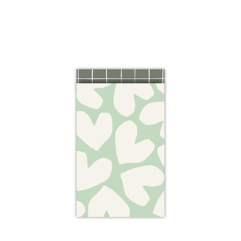 Kadozakjes | Big Heart Mint | Per 5 stuks