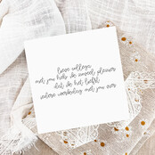 Square | Iedere werkdag vier ik met jou  | 9,5 CM Square | Iedere werkdag vier ik met jou  | 9,5 CM