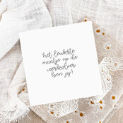 Square | Maatje op de werkvloer | 9,5 CM Square | Maatje op de werkvloer | 9,5 CM