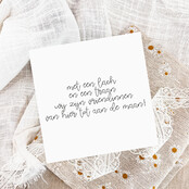 Square | Vriendinnen tot aan de maan | 9,5 CM