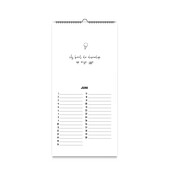 Verjaardagskalender | Taart & Chocola | Hartjes