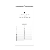 Verjaardagskalender | Taart & Chocola | Hartjes