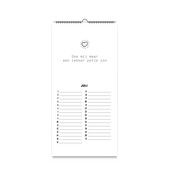 Verjaardagskalender | Taart & Chocola | Hartjes