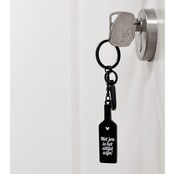 Sleutelhanger | Wijnfles Sleutelhanger | Wijnfles