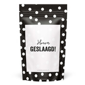 Sweeties | Snoepzak dots | Hoera geslaagd Sweeties | Snoepzak dots | Hoera geslaagd
