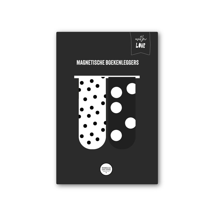 Magnetische boekenleggers | Dots