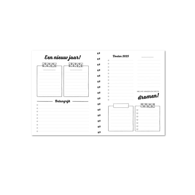 Mini agenda 2025 | A6