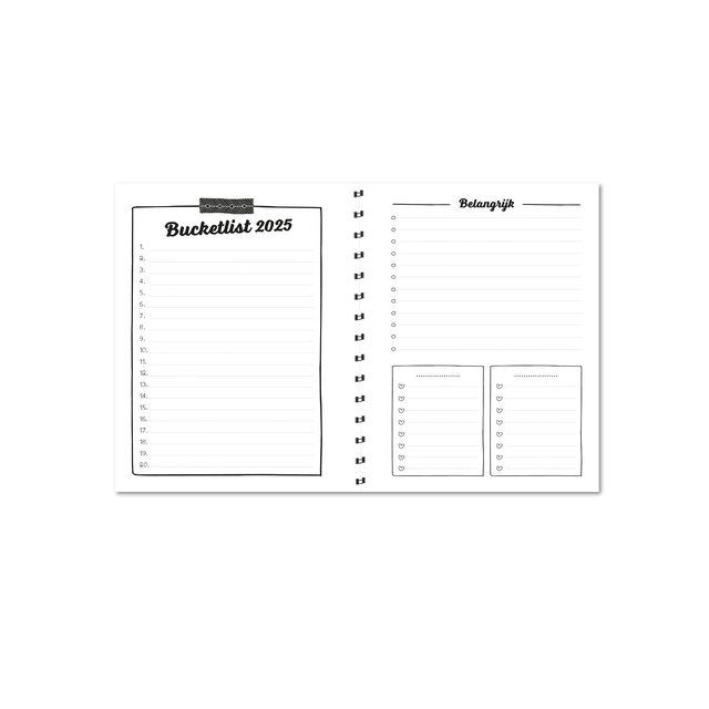 Mini agenda 2025 | A6