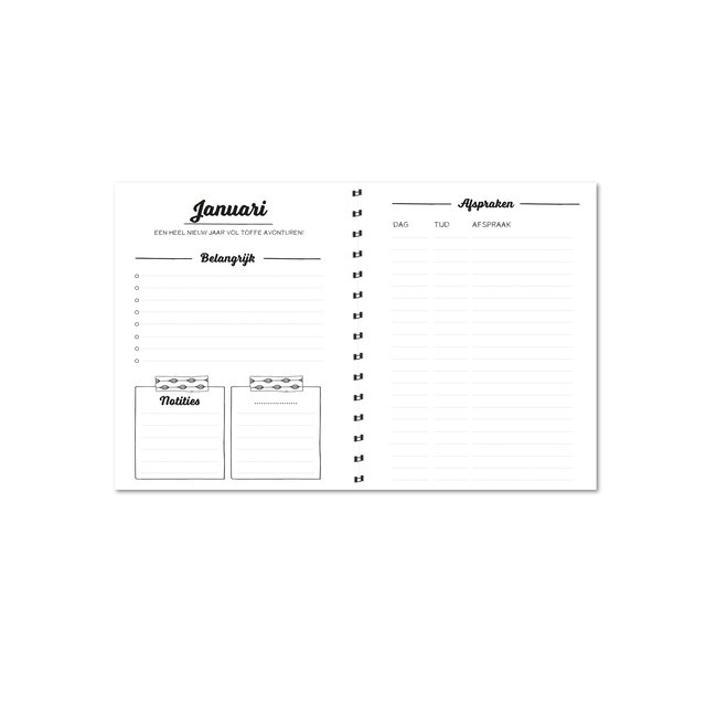Mini agenda 2025 | A6