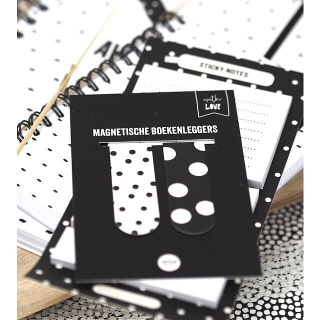 Magnetische boekenleggers | Dots