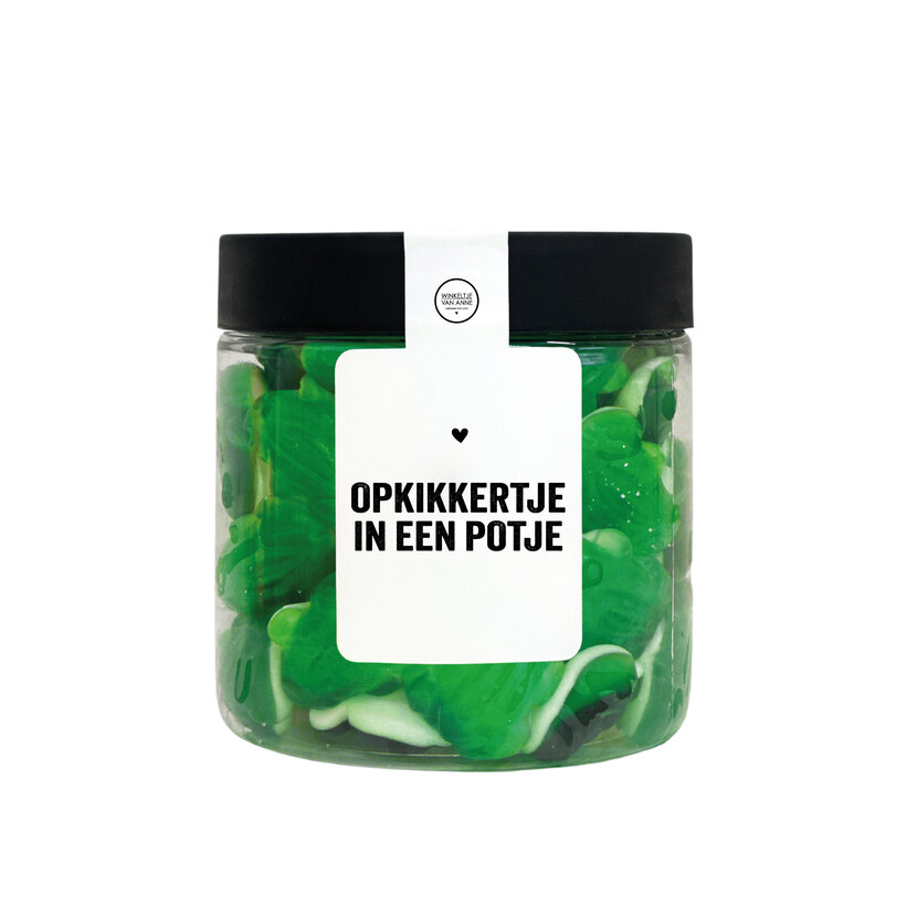 Smulpotje | Opkikkertje in een potje