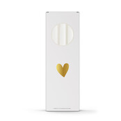 Sfeermakers | Dinerkaarsen | Hartje