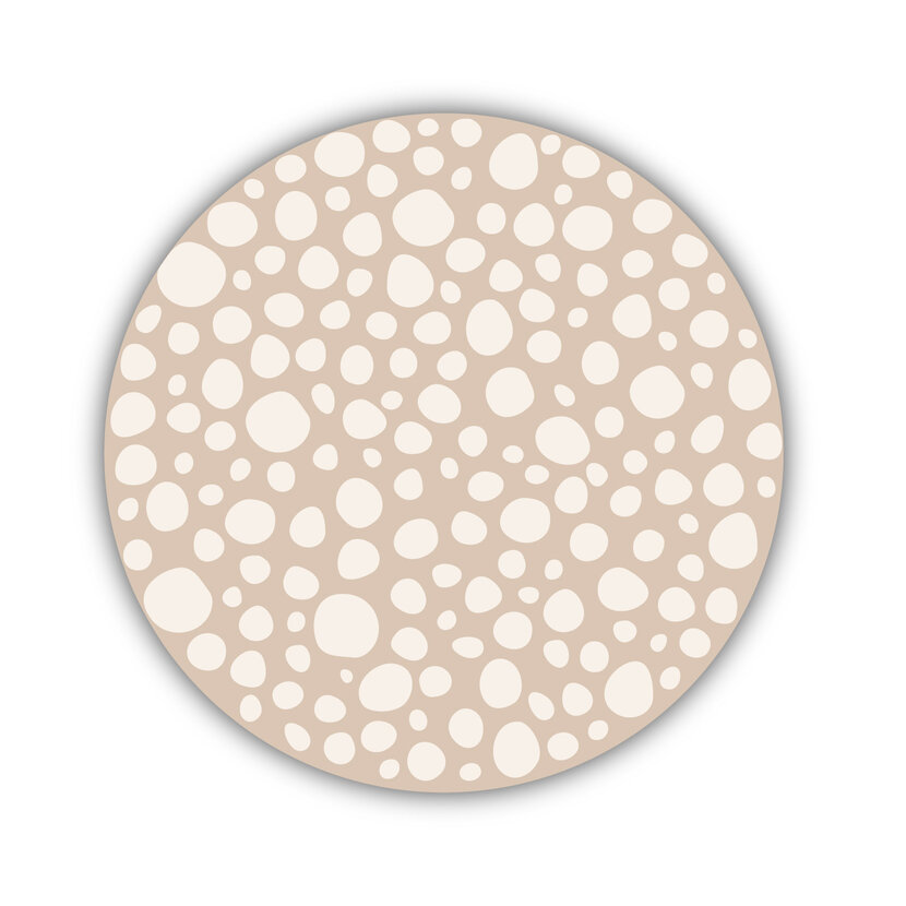 Onderzetter | Zand | Stippen