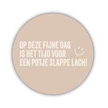 Onderzetter | Zand | Slappe lach