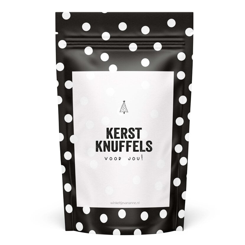 Sweeties | Snoepzak dots | Kerstknuffels