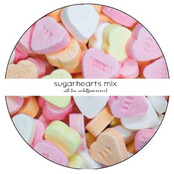 Sweeties | Snoepzak hartjes | Kerstmuts