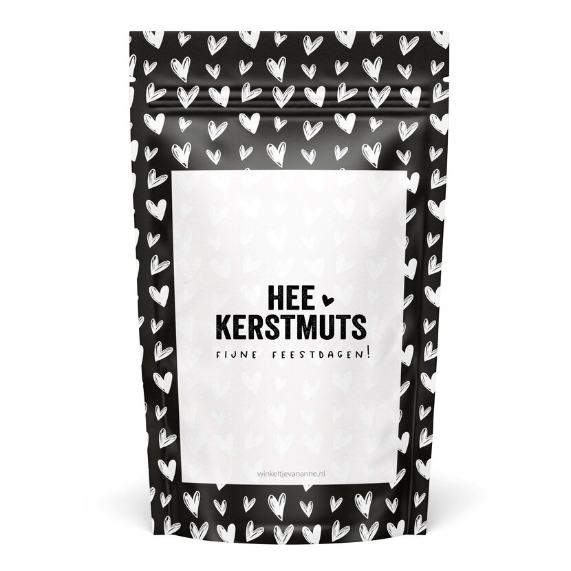 Sweeties | Snoepzak hartjes | Kerstmuts