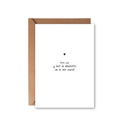 Ansichtkaart | Lieve zus