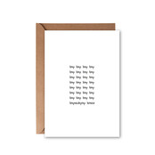 Ansichtkaart | Hiep hiep hiep hoera