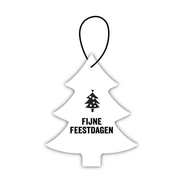 Kerstboom hanger | Fijne feestdagen