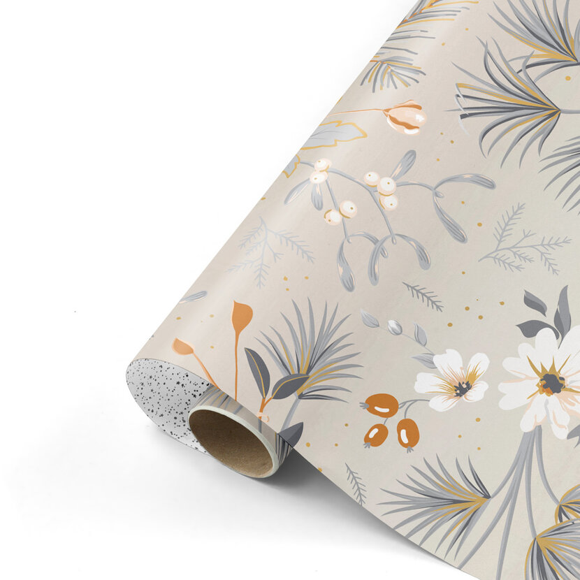 Rol inpakpapier | Vintage | 3 meter