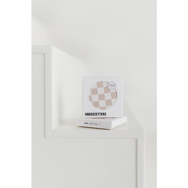 Onderzetter | Wit | Lievelingsleukerd Onderzetter | Wit | Lievelingsleukerd