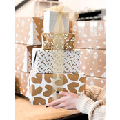 Rol inpakpapier | Sparkling stars | 3 meter
