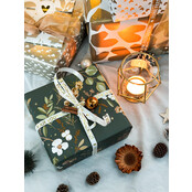 Rol inpakpapier | Christmas decoration Green | 3 meter Rol inpakpapier | Christmas decoration Green | 3 meter