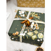 Rol inpakpapier | Christmas decoration Green | 3 meter Rol inpakpapier | Christmas decoration Green | 3 meter