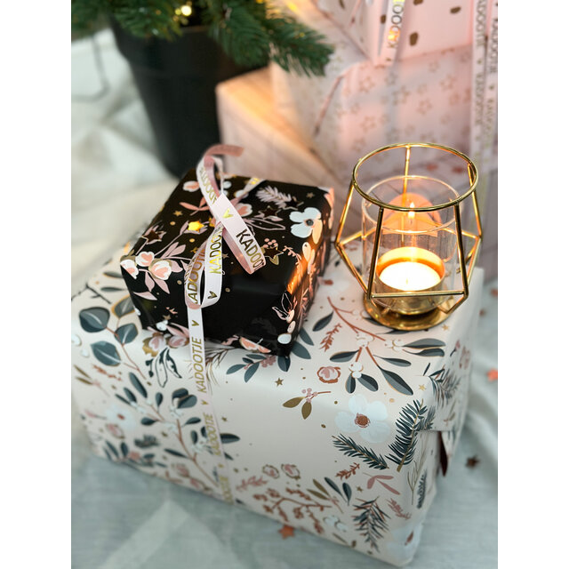 Rol inpakpapier | Christmas decoration| Pink | 3 meter