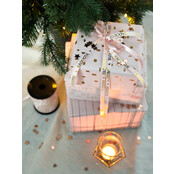 Rol inpakpapier | Stars Pink | 3 meter