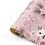winkeltjevananne.nl  Rol inpakpapier | Bold Flowers Pink | 3 meter