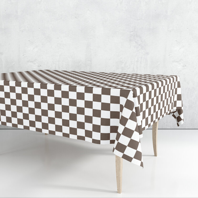 Tafelkleed | Retro Brown