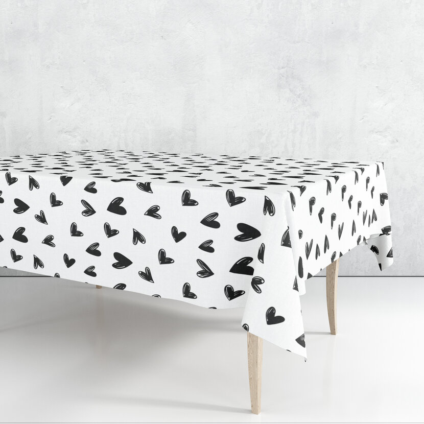 Tafelkleed | Hartjes Regen